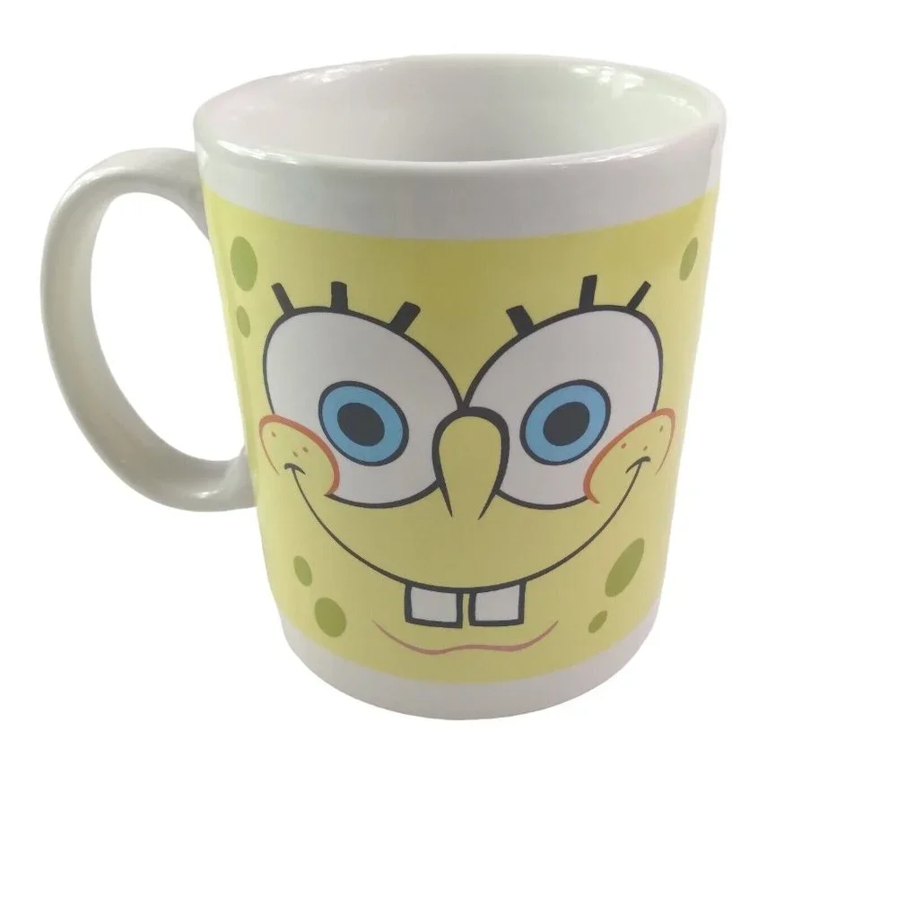 Universal Studios SpongeBob Squarepants 2006‎ Mug Coffee Cup Yellow